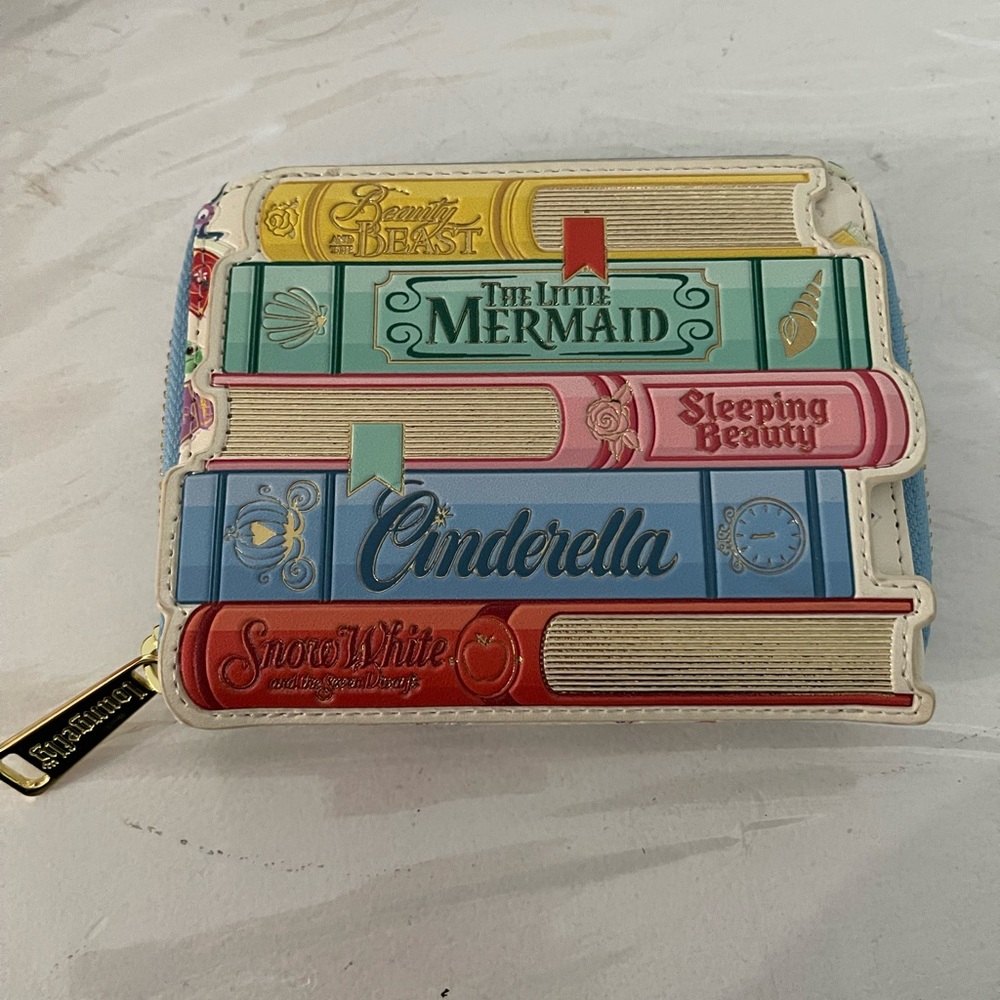 Loungefly Disney Book Stack Wallet - Multicolor